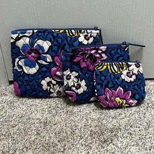 Vera Bradley Cometic Trio- African Violet